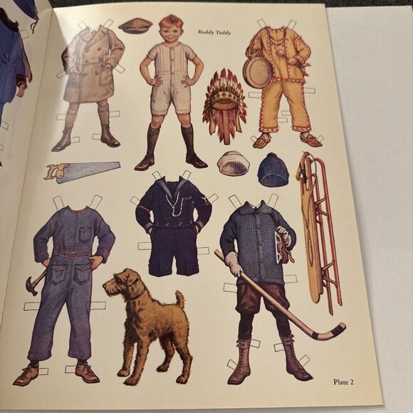 Little Busybodies Paper Dolls In Full Color By Frances Tipton Hunter Book PD3 - Picture 5 of 5